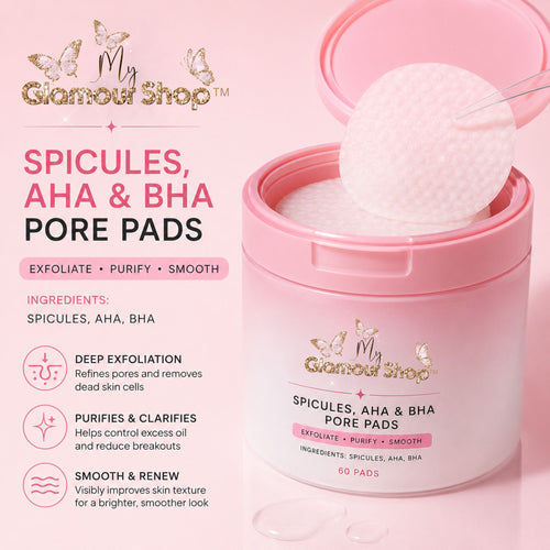 Spicules, AHA &amp; BHA Pore Pads